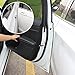 ILOVA Door Edge Guard Trim Molding Durable Fits Most Cars Virtually Invisible Easy D.I.Y. Installation Internal Double Sided Tape No Tools Needed Protected Lining 13ft Black