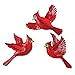 Collections Etc Christmas Cardinal Wall Decor - Set of 3