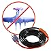 GardenHOME Pipe and Valve (6Feet) Heat Tape Cables, Black