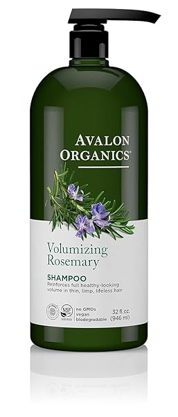 AVALON ORGANICS SHAMPOO, ROSEMARY SHAMPOO, 32 FL OZ