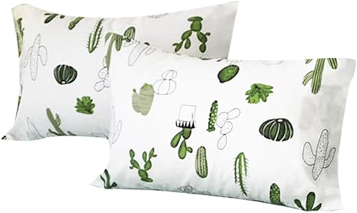 Amazon Com Fendie Cactus Pattern Pillow Cases Set Of 2 Standard