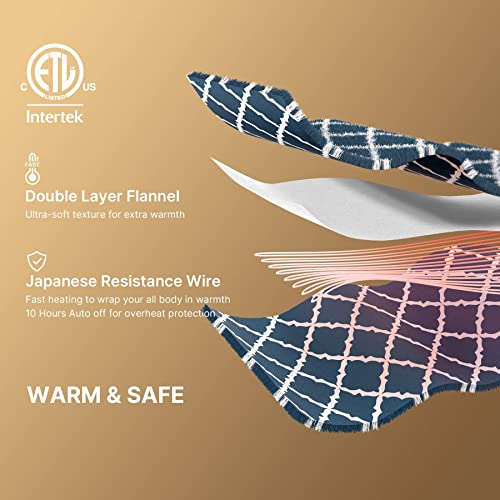 MIZZEO Electric Heated Blanket 84
