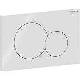 Geberit 115.770.11.5 Dual Flush Actuator Plates, Sigma - White