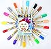 Best 20 Pcs Liquid Chalk Markers Pack,16 Chalk Markers Neon, 4 Chalk Markers White, Chalk Markers Erasable, Non Toxic - for Blackboards, Glass,Windows, for Kids and Artists