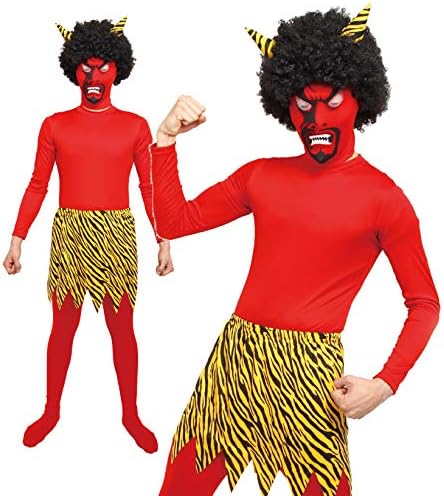 Amazon Party City 節分 コスプレ リアル鬼 メンズ 赤 おもちゃ おもちゃ