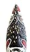 OMA African Wall Mask Wooden Hand Crafted Lucky In Love Fortune Goddess Peace Tiki Mask Wall Hanging Home Decor Gift
