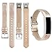 For Fitbit Alta Bands/Fitbit Alta HR Bands, Genuine Leather Replacement Bands for Fitbit Alta/Fitbit Alta HR Gold