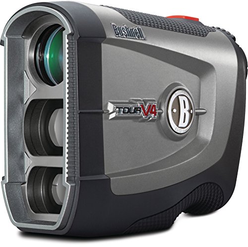 Bushnell Tour V4 JOLT Golf Laser Limited Edition Rangefinder, Gunmetal Gray