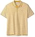 Lacoste Men's Short Sleeve Stripe Pique with Stripe Rib Collar Polo
