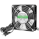 KEYFANCLUB Axial Muffin Small Computer Fan with AC