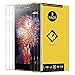 Xperia Z5 Premium Screen Protector,(3 Packs) Anti-Glare Ultra-Thin Clear 9H Hardness Tempered Glass Protective Film Replacement for Xperia Z5 Premium E6853 E6833 E6883 / Z5+ Z5 Plus