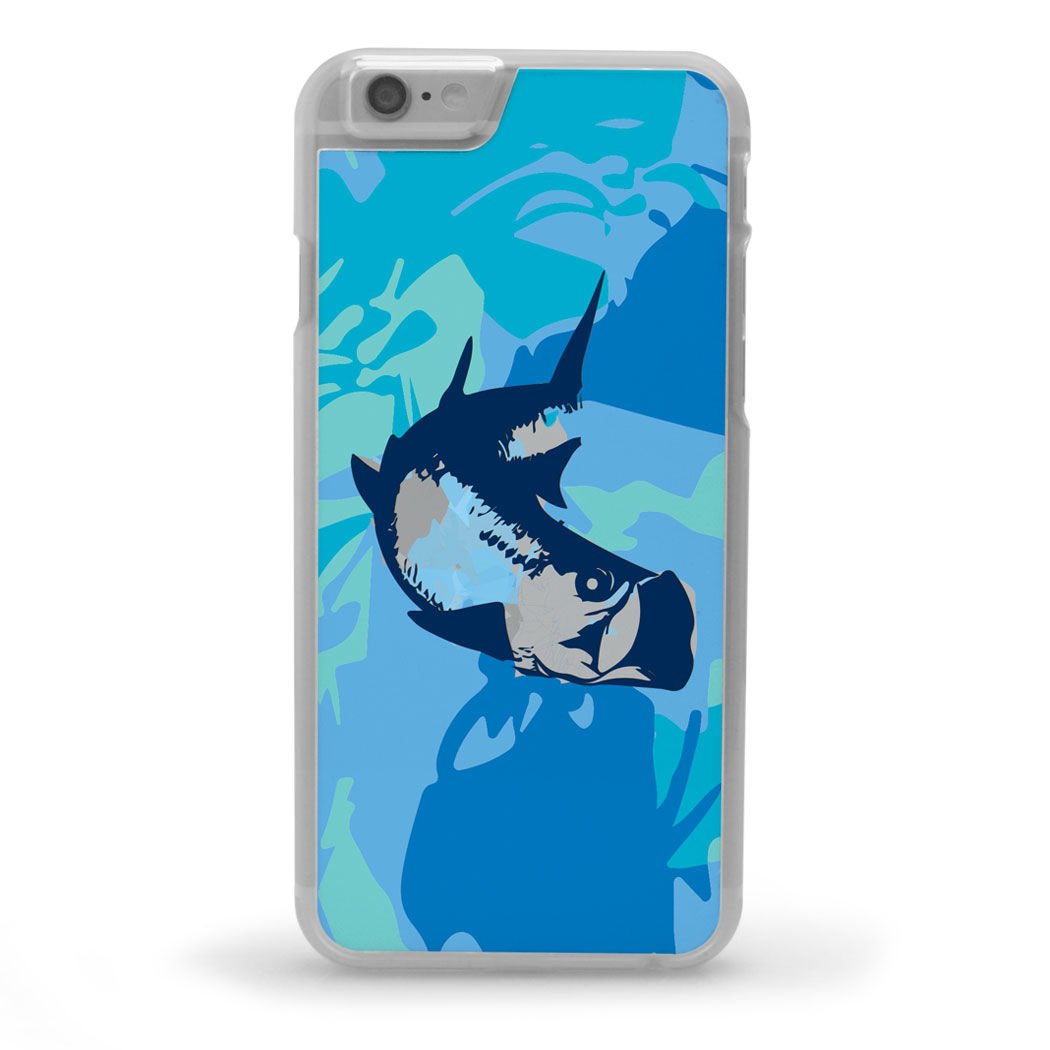 Phone Iphone By B072hphqnb Fly Cases 水彩ターポンiphoneケース 複数の色 Fishing Chalktalksports 6 ルアーフライ用ケース 数量限定セール