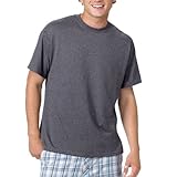 Hanes Mens Tagless T Shirt (Orange, Large)