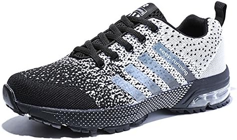 Senbore Men Casual Sports Shoes Air Trainers Fitness Flats Running Athletic Competition Sneakers
