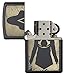 Zippo Assassin's Creed Pocket Lighter, Black Matte