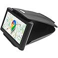 Dash Mount GPS & Phone Holder - Non-Slip, Universal Fit, Self Adhesive,Garmin Nuvi Drive Dezl Drivesmart, Navman, Tomtom, Magellan Roadmate, Rand McNally Replacement Holder for Satnav