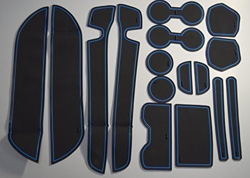 KINMEI Elgrand ELGRAND E52 blue specially designed interior door pocket mat drink holder slip non-slip storage space protection Nissan NISSAN52-b