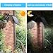OPERNEE Solar Lights Outdoor, Upgraded Motion Sensor Solar Spotlights 12 LED 600LM Bright 360° Rotatable Waterproof Security Light for Yard Walkway Pathway Outside Wall Garden Landscape Auto Dim