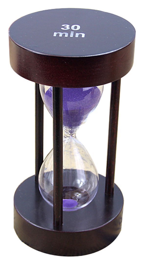 Generic Vintage Nautical Wooden Sand Timer 5/10/15/30min Hourglass, 7