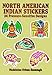 North American Indian Stickers: 24 Pressure-Sensitive Designs (Dover Stickers) by 