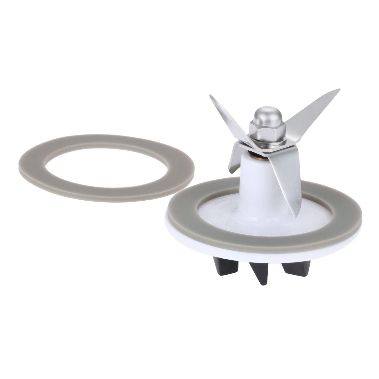 SPB-456-2 Blender Blade Cutting with 2 Rubber Sealing Gasket, Replacement for Cuisinart Blenders Models BFP703 BFP-703 BFP703B BFP-703CH SPB7 SPB-7BK CB8 CB9 BFP-703