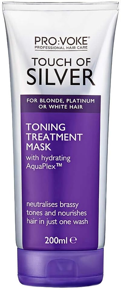 PRO:VOKE Touch of Silver Toning Treatment Mask 200ml for Blonde Grey Hair