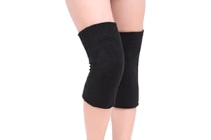 FakeFace Men Women Thicken Thermal Knee Braces Leg Warmers Winter Breathable Knee Pads Leg Sleeves for Ski Cycling Dance