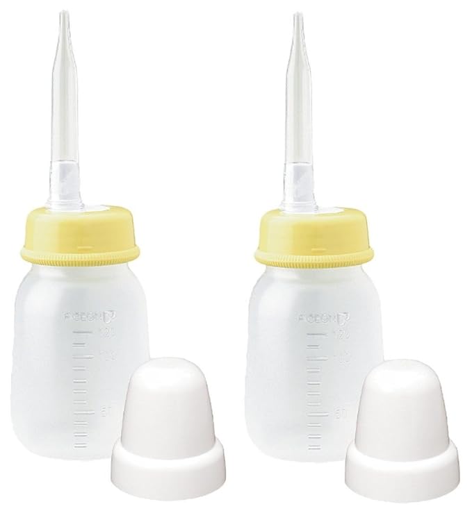 pigeon feeder with long nipple for cleft palate