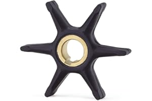 MARKGOO 775519 377178 Water Pump Impeller for Vintage OMC Johnson Evinrude Outboard 9.5HP 10HP Boat Motor Engine Parts Replacement 0775519 0377178 777833 Sierra 18-3003