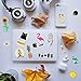 Water Bottle Sticker Decals Waterproof 45pcs,Cute Bumper and Laptop Stickers for Girls,Computer,Car,Skateboard, Luggage,Snowboard[Not Random]