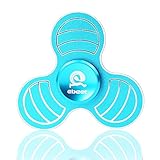 Tri-Spinner Fidget Toy, Ebeet Fingertip Gyro spinner [Non-3D Printed] for ADD, ADHD, Anxiety, and Autism Adult Children-Blue