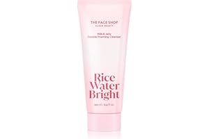 The Face Shop Rice Water Bright Milk & Jelly Double Cleanser, Double Cleansing in Half the Time, 2-in-1 Makeup Remover & Face