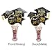 Graduation Centerpiece Sticks 2020 Graduation Decorations Great to Decorate Graduation Table A Big Hit on 2020 Graduation Party Black & Gold - 36 Packs