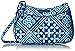 Vera Bradley Women's Cotton Little Crossbody Purse, Cuban Tiles, One Size
