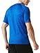 TM-MTS03-SBL_Large Tesla Men's HyperDri Short Sleeve T-Shirt Athletic Cool Running Top MTS03