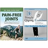 Bundle: Pain-Free JOINTS - Arthritis Relief Qigong Book and Qigong DVD (YMAA) Dr. Yang, Jwing-Ming