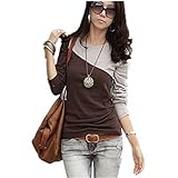 Women's Autumn Winter Korean Slimming Long-sleeved Round Neck T-shirt