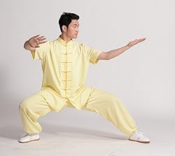 ZooBoo Unisex Short Sleeve Taichi Uniform Summer