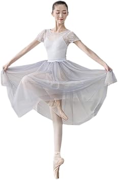 Amazon ユニフォーム ワンピース バレリーナ バレエ用品 レオタード 大人 お洒落 韓国 ジュニア バレエ衣装 体操 レッスン ステージ 練習着 競技着 演出用 可愛い バレエレオタード バレエ形体服 バレエダンス ダンスウエア コスチューム Ballet用品 キャミソール追加可