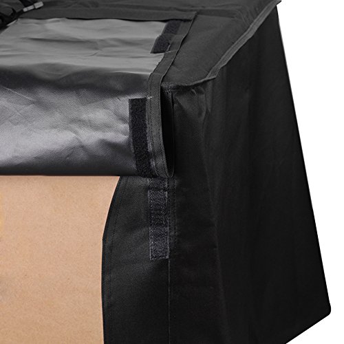 Shopline Universal Generator Cover, Outdoor Cover for Generator Protection, Waterproof and Reduce Dust (L, Black)
