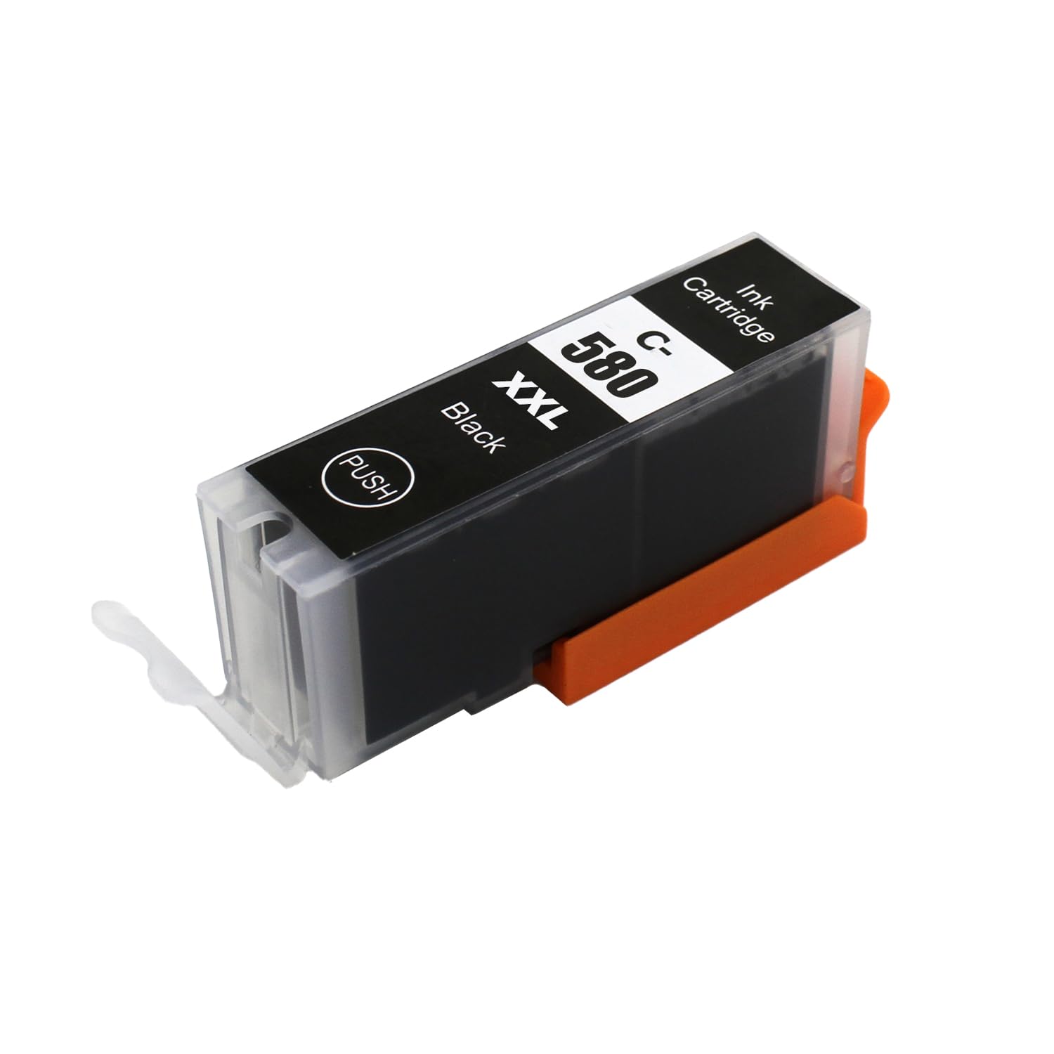 Go Inks® 1 Black Ink Cartridge to replace PGI-580Bk Compatible/non-OEM for PIXMA Printers, XL/XXL, Packaging may vary