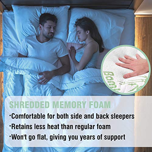 2 Plixio+Bed+Pillows+Sleeping+Hypoallergenic