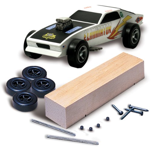Woodland Scenics Pine Car Derby Car Kit, Basic