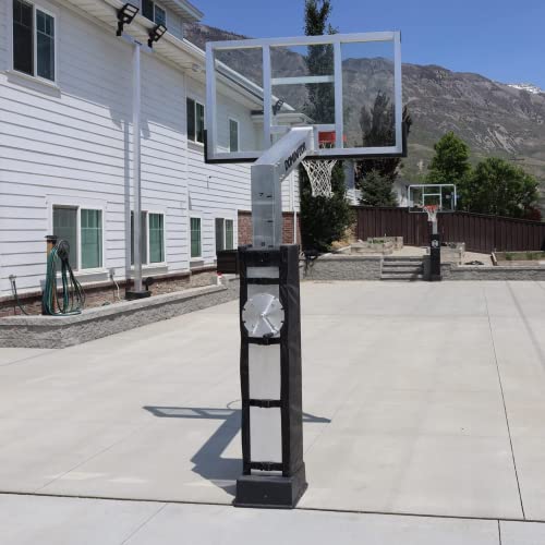 Dominator Premium Inground Adjustable Basketball Hoop 60" Backboard w/ 3' Overhang Aluminum