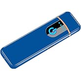 Electric Lighter Windproof, Upgrade Flameless Lighter, USB Rechargeable Lighters, Charging Convenient and Fast, Suitable for Camping, Tourism and Hiking