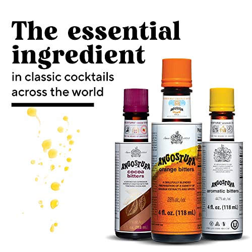 ANGOSTURA Aromatic Bitters, Cocktail Bitters for Professional and Home