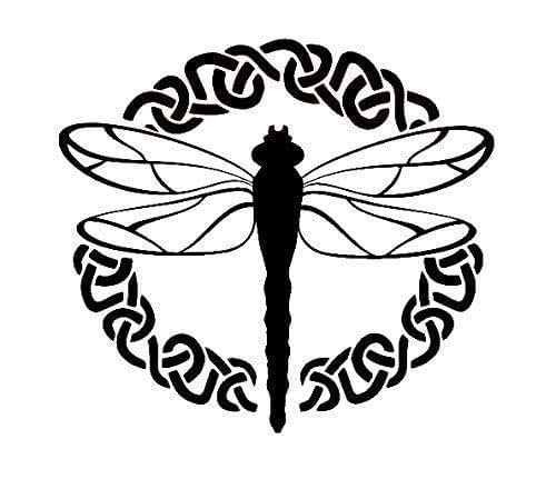 Download Amazon.com: Celtic Dragonfly Vinyl Decal Sticker: Handmade
