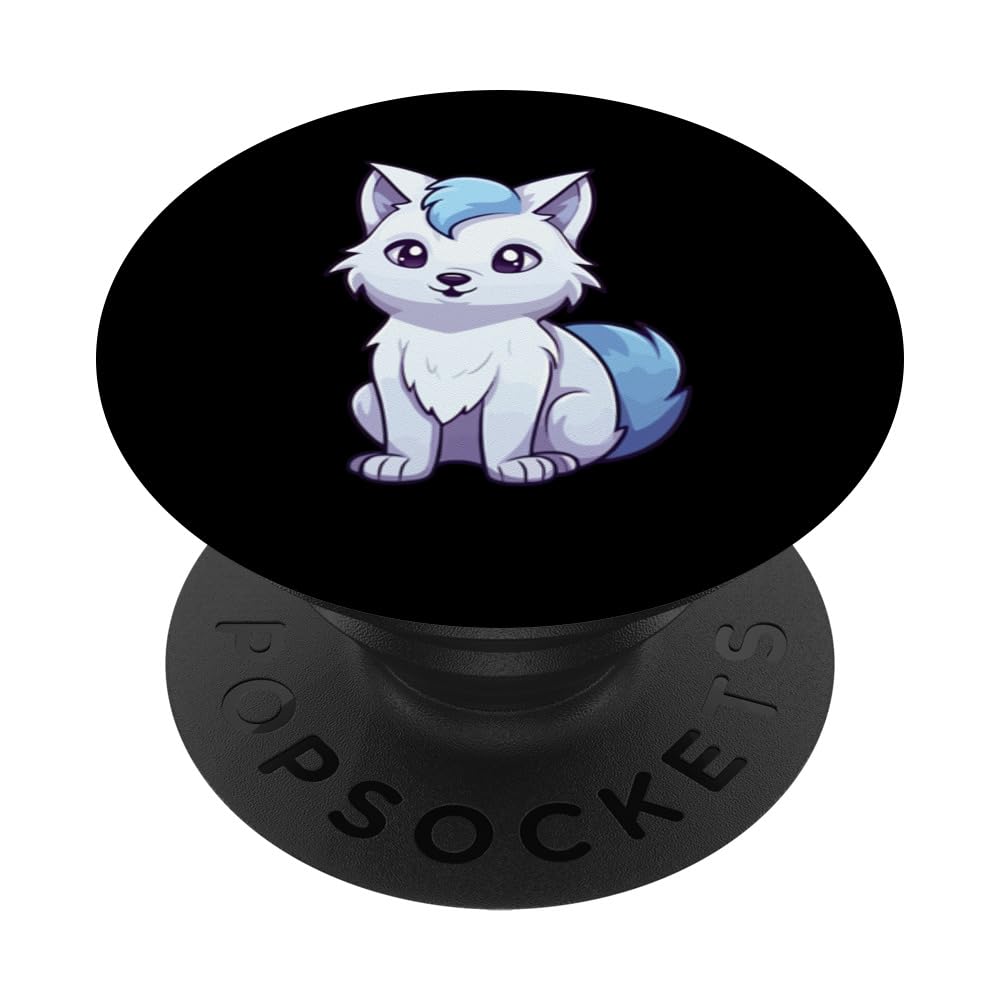Arctic Fox Artic Animals Cute Artic Fox Lover PopSockets Swappable PopGrip