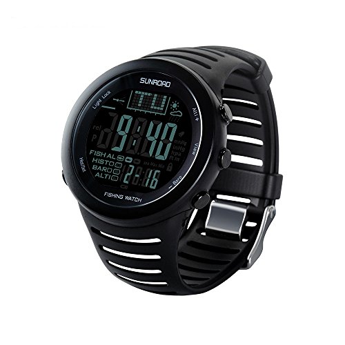 Sunroad fr720 fishing digital men s watch stopwatchs/al…