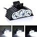 AGPtEK® 3 LED CREE 2500 Lumens Waterproof Bike Cycling Bicycle Light Hand-free Headlamp HeadLight 4 Switch Mode with Rechargeable Battery/Charger For Camping Hiking Bicycling Riding
